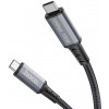 Hoco US01 USB Type-C 1.8m Black - зображення 2