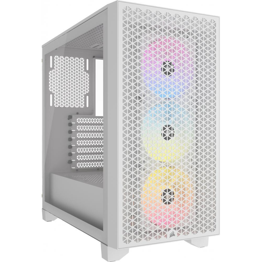 Corsair 3000D RGB Airflow White (CC-9011256-WW) - зображення 1