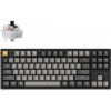 Keychron C1 Pro 87 Key QMK/VIA K pro Brown EN/UKR White Led Black (C1PK3_KEYCHRON) - зображення 1