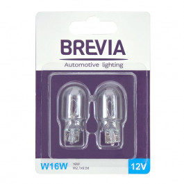   Brevia W16W 12V 16W W2.1x9.5d (12333B2)