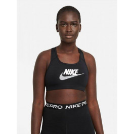   Nike Спортивный топ  W Nk Df Swsh Cb Futura Gx Bra DM0579-010 M Черный (195241990576)