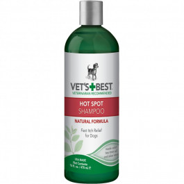   Vet's Best Hot Spot Shampoo - шампунь Вэт Бест для проблемной кожи у собак 470 мл (vb10010)