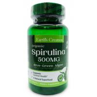   Earth's Creation Spirulina 500 mg Спіруліна 100 таблеток