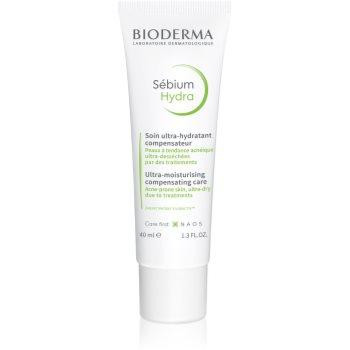 Bioderma Sebium Hydra зволожуючий крем для шкіри висушеної та подразненої лікуванням акне 40 мл - зображення 1