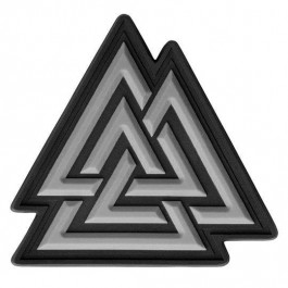   M-Tac Пластир  Valknut PVC Black/Grey (51163211)