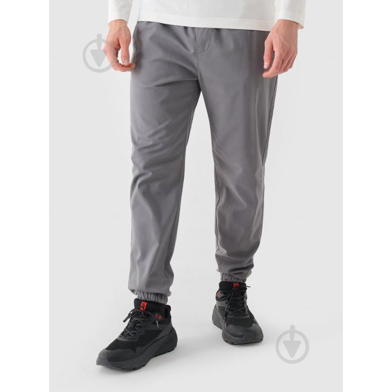 4F Спортивні штани утеплені чоловічі  Trousers Cas M0944 4FWMM00TTROM0944-25S S Сірі (5905700002284) - зображення 1