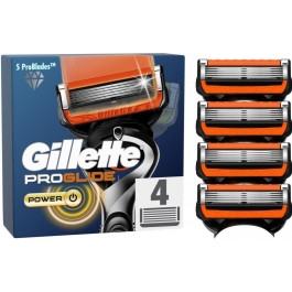   Gillette Змінні касети  Fusion ProGlide Power 4 шт (7702018085576)