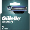 Gillette Сменные картриджи для бритья  Mach 3 2 шт (3014260251970) - зображення 8