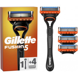   Gillette Бритва  Fusion5 з 4 змінними картриджами (7702018556274/7702018610266)