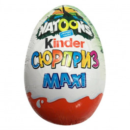   Kinder Яйце шоколадне Сюрприз MAXI асортимент 100 г (4008400230726)