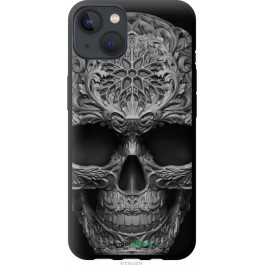   Endorphone TPU чорний чохол на Apple iPhone 13 skull-ornament 4101b-2374-38754