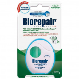 Biorepair Зубная нить  Oral Care Pro Ежедневная защита с гидроксиапатитом, 50 м