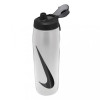 Nike Refuel Bottle Locking Lid 32 OZ 946 мл White/Black (N.100.7670.125.32) - зображення 1