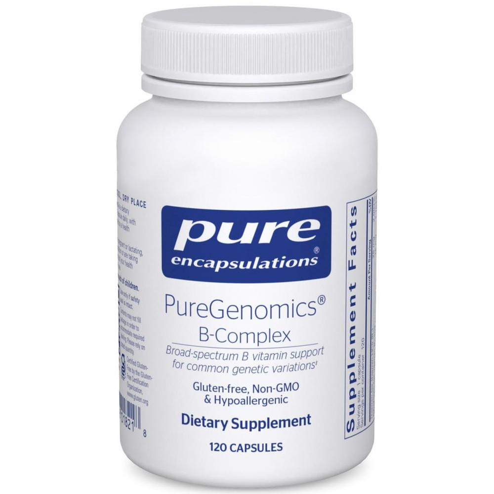 Pure Encapsulations PureGenomics B-Complex 120 капсул - зображення 1