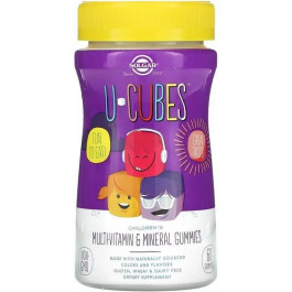   Solgar Solgar U-Cubes, Children's Multi-Vitamin & Mineral Gummies Солгар Мультівітаміни і мінерали для діте