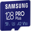 Samsung 128 GB microSDXC Pro Plus UHS-I U3 V30 A2 Class 10 + SD-adapter (MB-MD128SA) - зображення 2