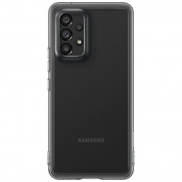   Samsung A536 Galaxy A53 5G Soft Clear Cover Black (EF-QA536TBEG)