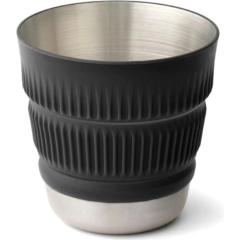 Sea to Summit Detour Stainless Steel Collapsible Mug Beluga Black 475 мл (STS ACK039031-050101) - зображення 1