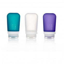   Humangear GoToob+ 3-Pack Medium Clear/Purple/Teal (022.0040)