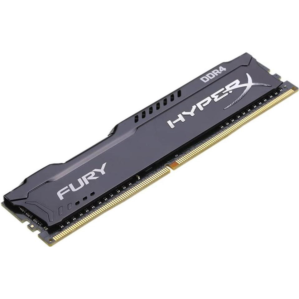 HyperX 16 GB DDR4 2133 MHz Fury Black (HX421C14FB/16) - зображення 1