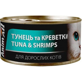   AnimAll тунець та креветки 85 г (168329)