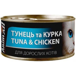   AnimAll тунець з куркою 85 г (168330)