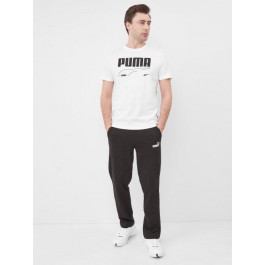   PUMA Спортивные штаны  Ess Jersey Pants 58674701 L  Black (4063697288546)