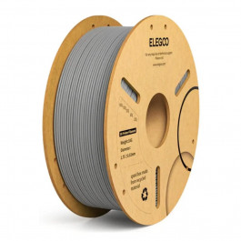   ELEGOO PLA Plus Filament (пластик) для 3D принтера  1кг, 1.75мм, сірий (50.203.0050)