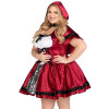 Leg Avenue Gothic Red Riding Hood 1X-2X (SO9126) - зображення 8