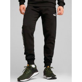   PUMA Спортивні штани чоловічі  Power Sweatpants 67591501 S Чорні (4099683861097)