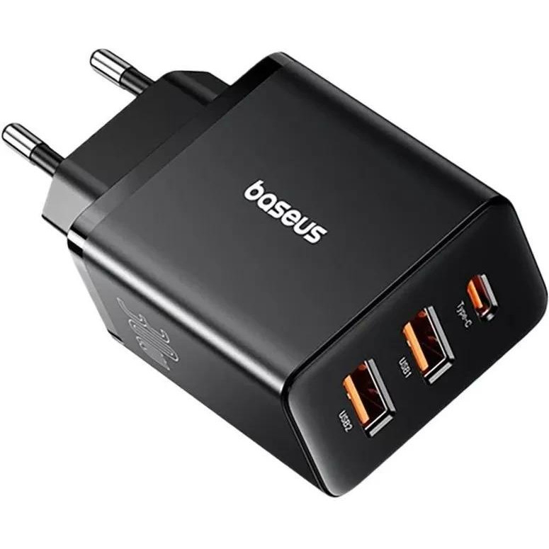 Baseus Cube Fast Charger 30W Black (P10111402113-00) - зображення 1