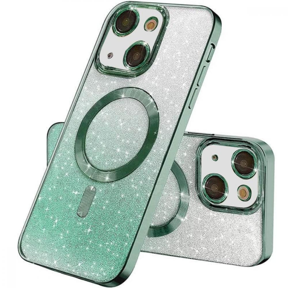 Cosmic CD Shiny Magnetic for Apple iPhone 15 Green (CDSHIiP15Green) - зображення 1