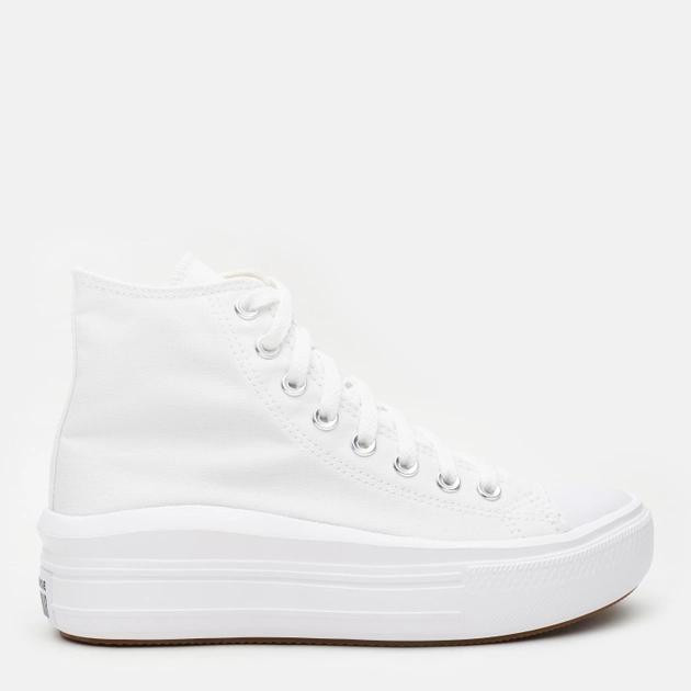 Converse Кеды  Chuck Taylor All Star Move 568498C 37.5 (7) 24 см Белые (194432299269) - зображення 1