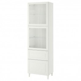   IKEA BESTA Книжкова шафа білий 60x42x202 (694.125.55)