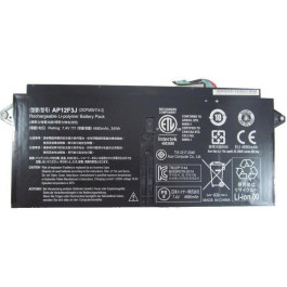   Acer Аккумулятор для ноутбука AP12F3J Aspire S7-391 4680mAh 35Wh 4cell 7.4V Li-ion Black (A47044)