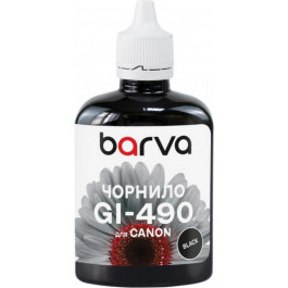   Barva Cерия G Canon Pixma G1400/G2400/G3400 (GI-490) Black 90г (пигмент) (G490-507) I-BAR-CG490-090-B-P