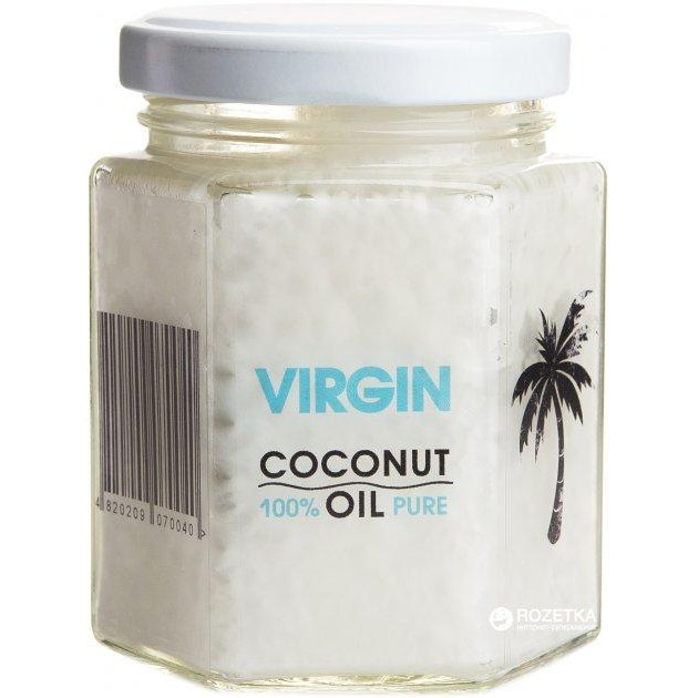 Hillary Kокосовое олія  Virgin Coconut Oil 200 мл (4820209070040/4823116600065) - зображення 1