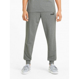   PUMA Спортивні штани чоловічі  Ess Logo Pants 58671603 S Сірі (4063697298408)