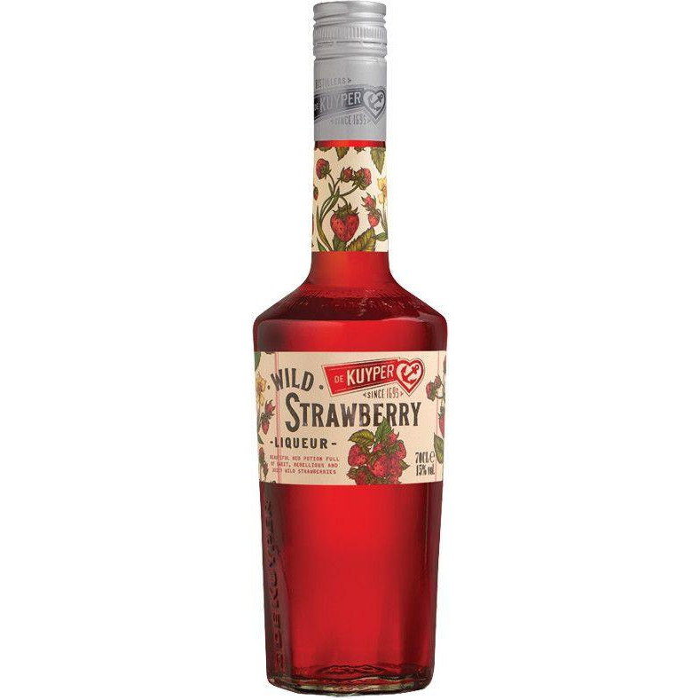 De Kuyper Ликер Wild Strawberry 07 л 23% (8710625436703) - зображення 1