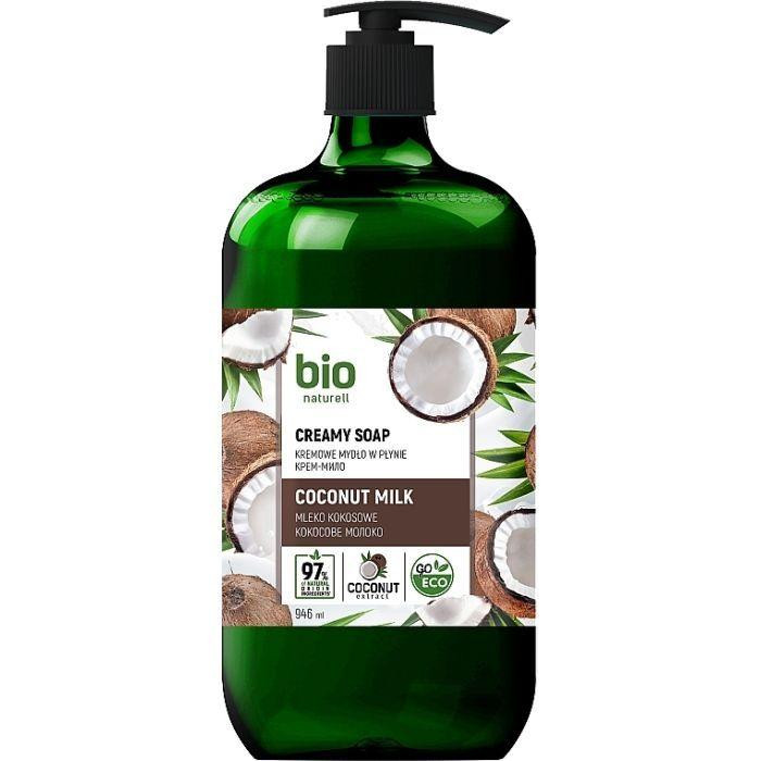 BIO Naturell Рідке мило  Coconut Milk Creamy Soap Кокосове молоко 946 мл (4820168434396) - зображення 1