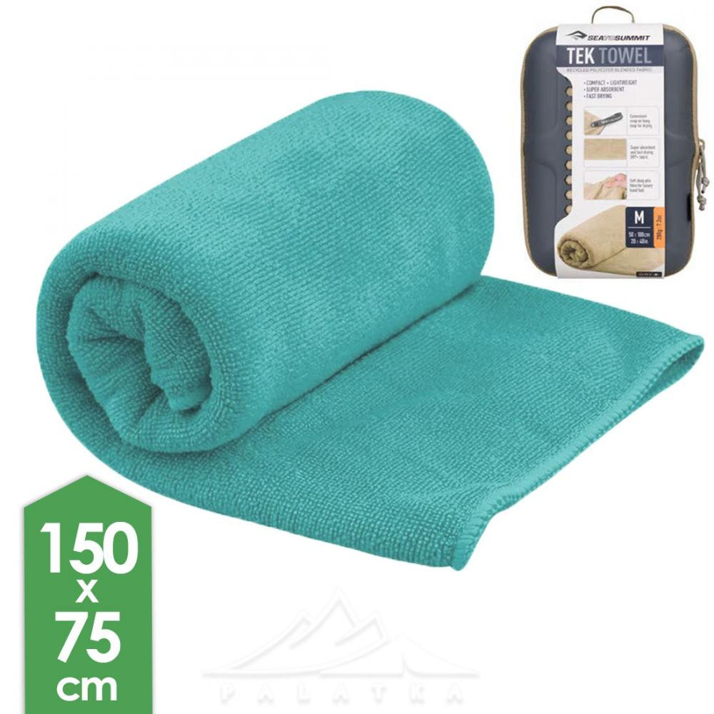 Sea to Summit Рушник туристичний Tek Towel XL 75x150 см Baltic Blue (STS ACP072011-071224) - зображення 1