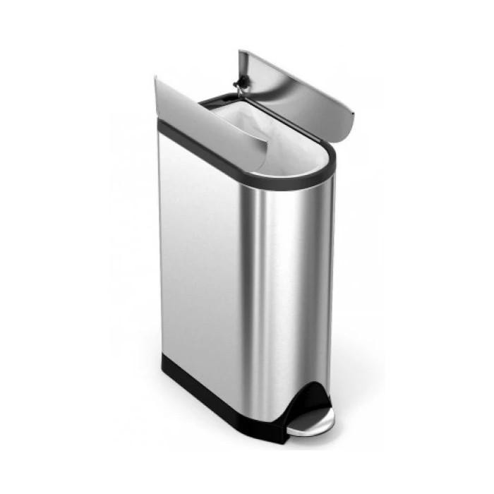 Simplehuman Урна з педаллю 18л FPP BUTTERFLY  CW2058 - зображення 1