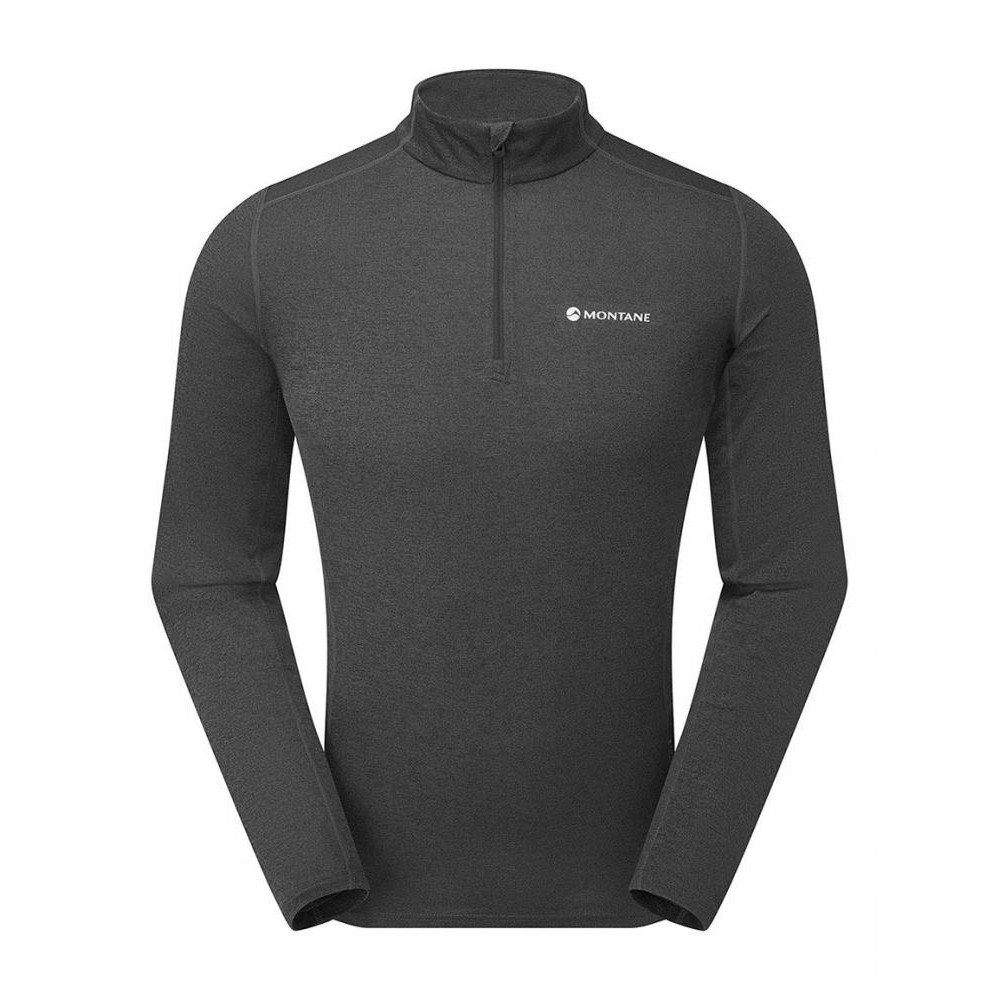 Montane Термокофта  Dart XT Zip Neck Midnight Grey (MDXZNMNGN16) XL - зображення 1