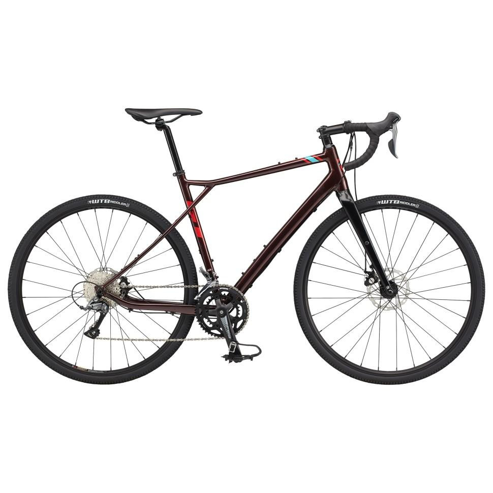 GT Bicycles Grade Elite 28" 2023 / рама 48см gloss burgundy w/red&aqua - зображення 1