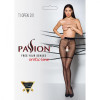 Passion Колготки с открытым доступом Passion TIOPEN 011 black 3/4 (20 den), с контрастными шортикам (SO5812) - зображення 5