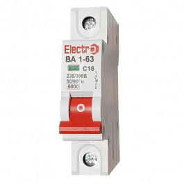   ElectrO ВА1-63 1п 1A 6кА х-ка С (60VA63C1001)