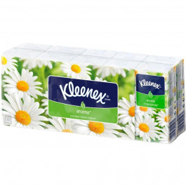   Kleenex Носовые платочки кармашки с ароматом ромашки 10 шт. (5901478905277)