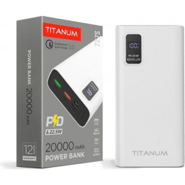   TITANUM 727S 20000mAh 22.5W White (TPB-727S-W)