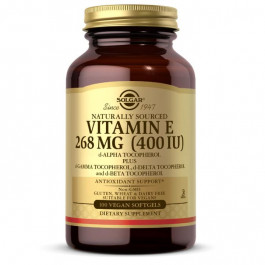   Solgar Vitamin E 268 мг 100 капсул