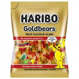   Haribo Цукерки  Goldbears желейні 80 г (9002975308410)